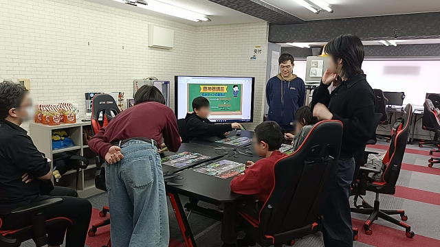 カードバトルティーチング風景8画像